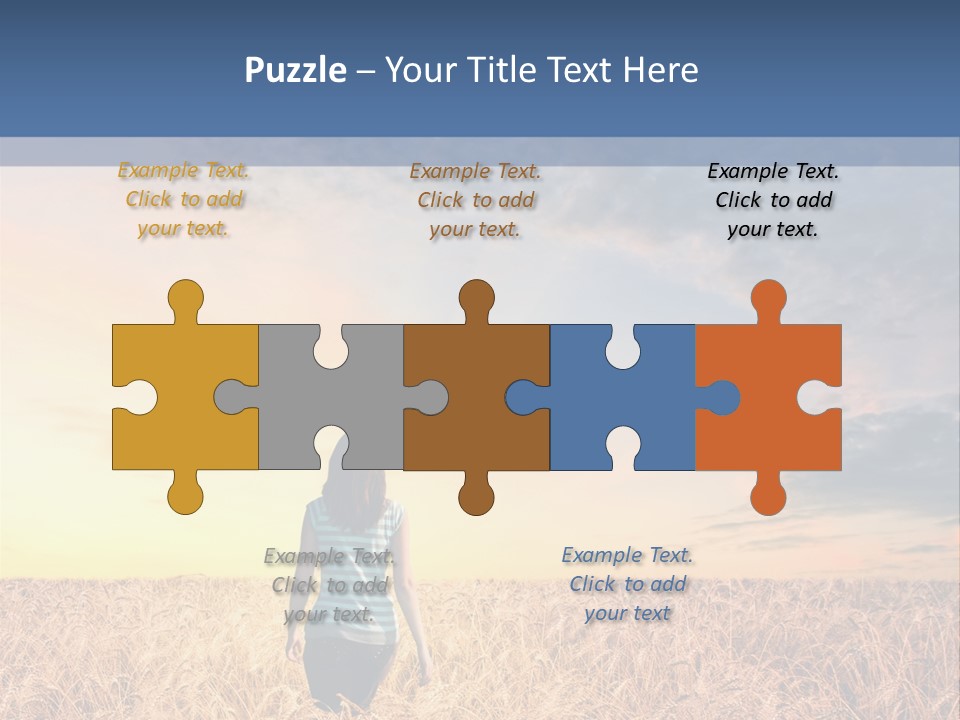 Blue Dawn Fun PowerPoint Template