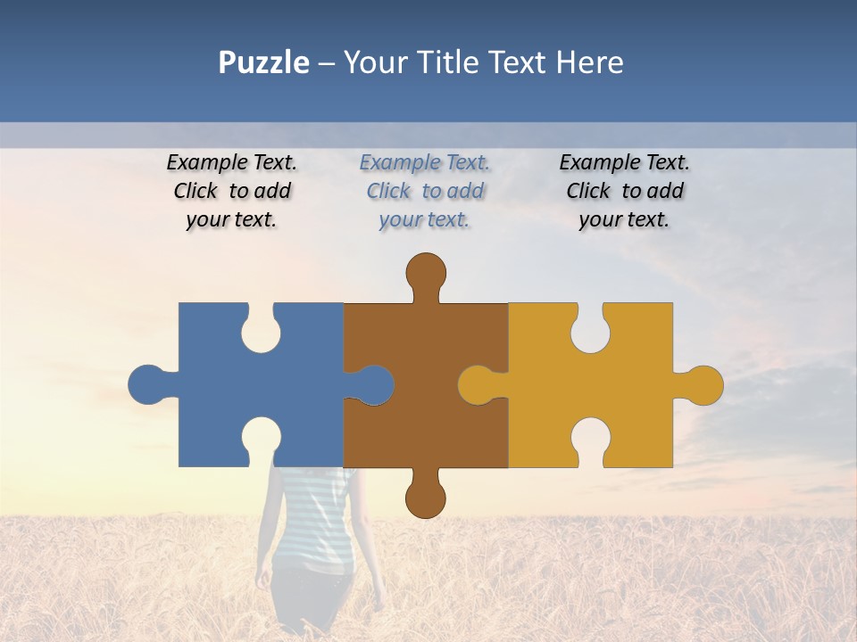 Blue Dawn Fun PowerPoint Template