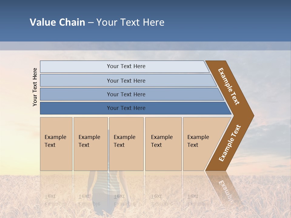 Blue Dawn Fun PowerPoint Template