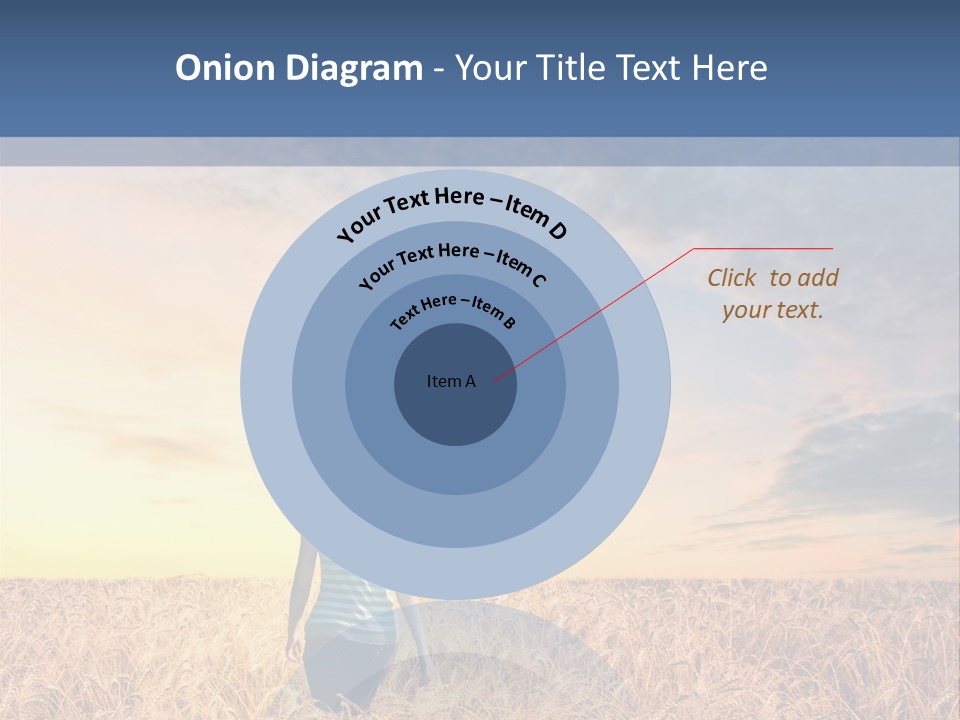 Blue Dawn Fun PowerPoint Template