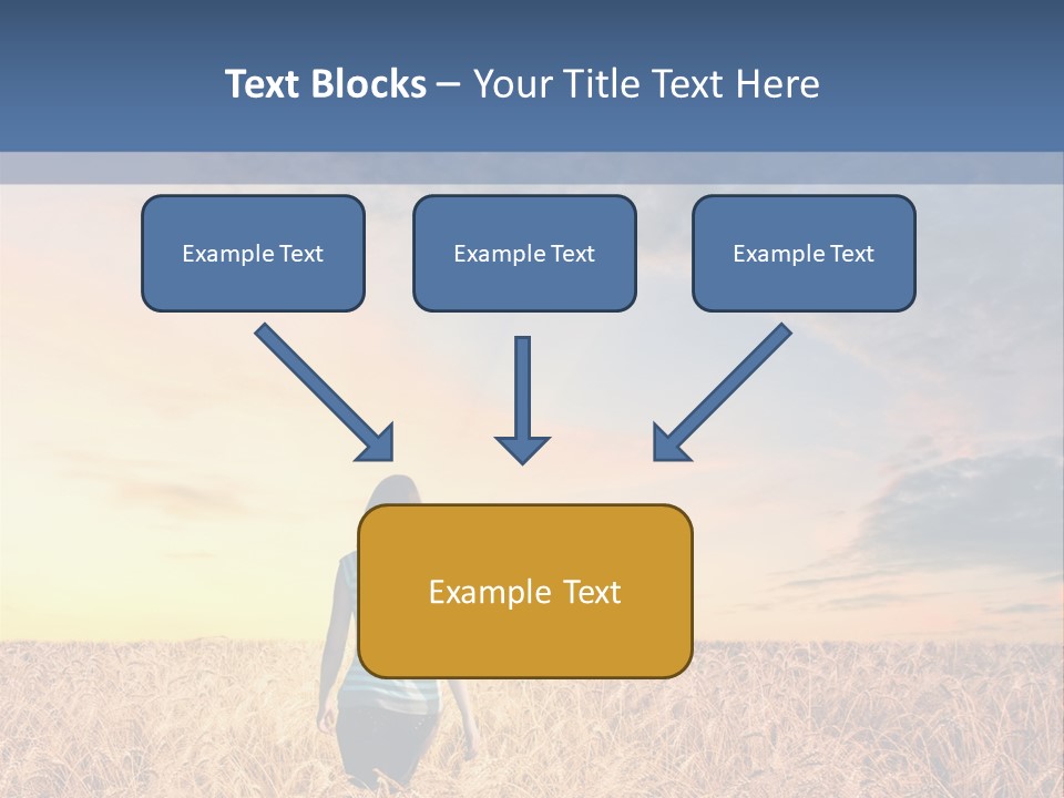 Blue Dawn Fun PowerPoint Template