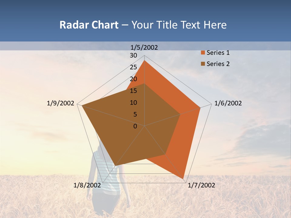 Blue Dawn Fun PowerPoint Template