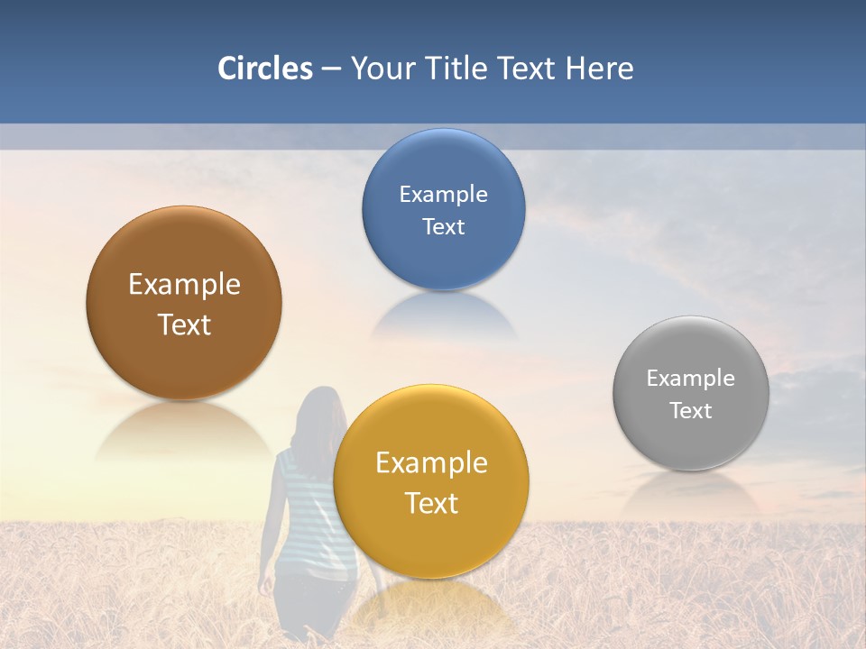 Blue Dawn Fun PowerPoint Template