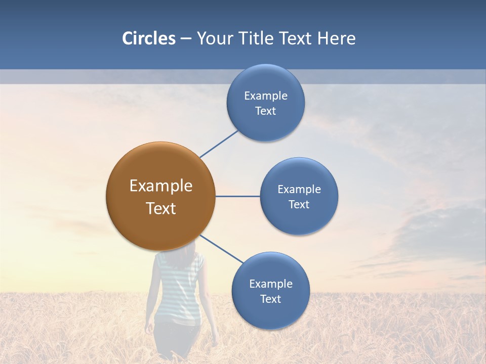 Blue Dawn Fun PowerPoint Template