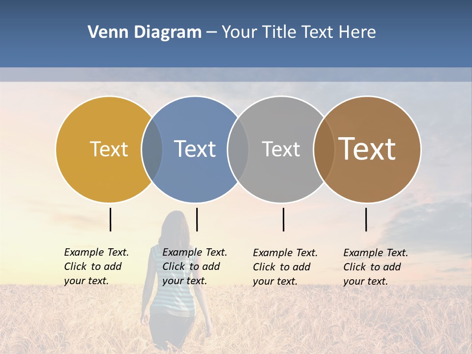 Blue Dawn Fun PowerPoint Template
