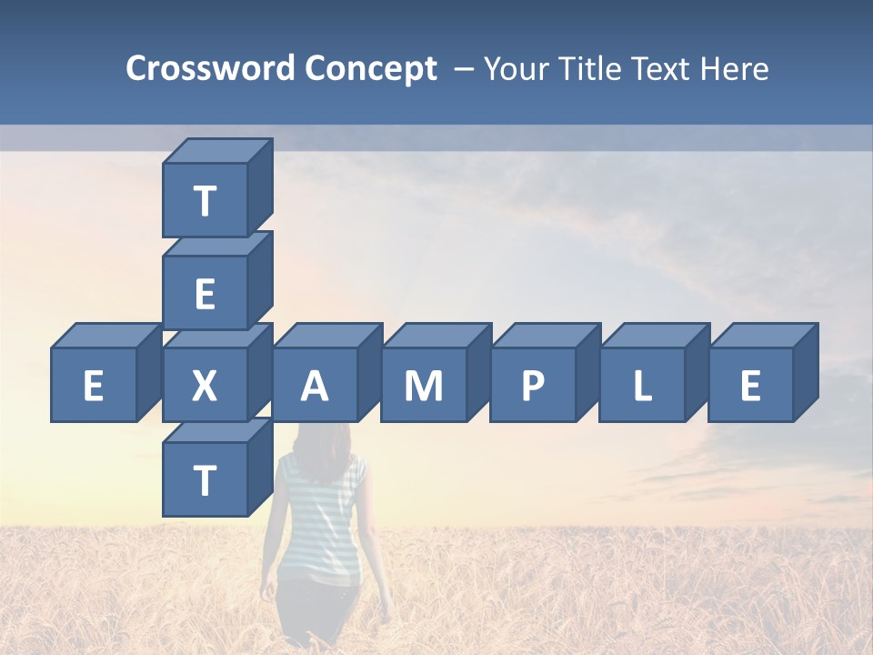 Blue Dawn Fun PowerPoint Template