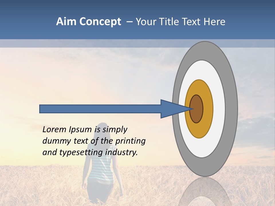 Blue Dawn Fun PowerPoint Template