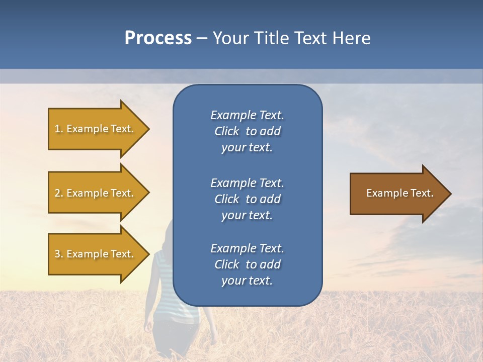 Blue Dawn Fun PowerPoint Template