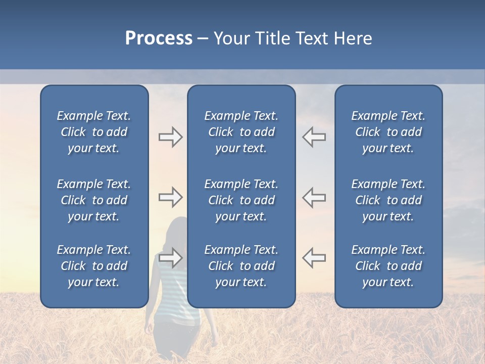 Blue Dawn Fun PowerPoint Template