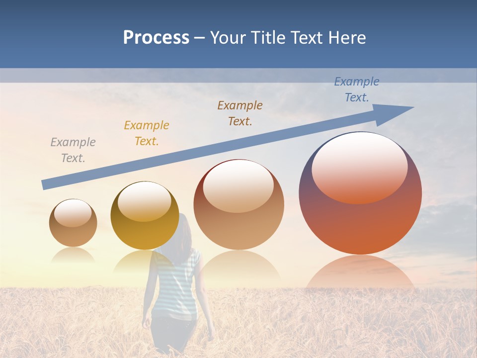 Blue Dawn Fun PowerPoint Template