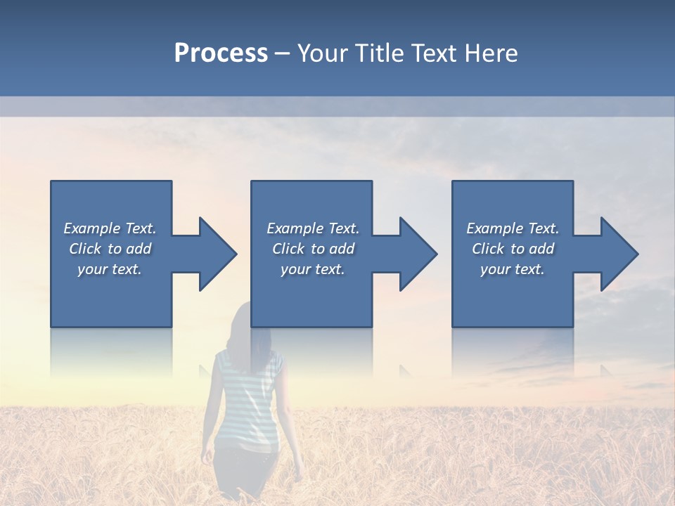 Blue Dawn Fun PowerPoint Template