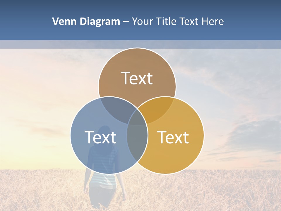 Blue Dawn Fun PowerPoint Template