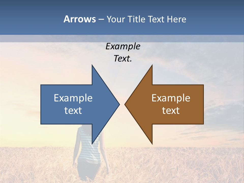Blue Dawn Fun PowerPoint Template