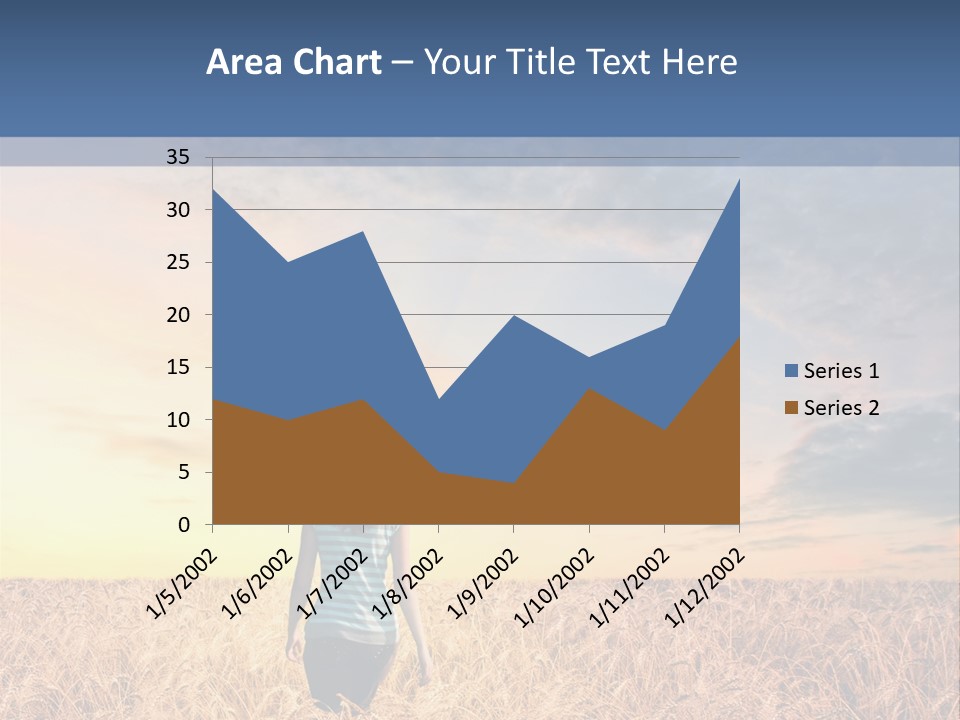 Blue Dawn Fun PowerPoint Template