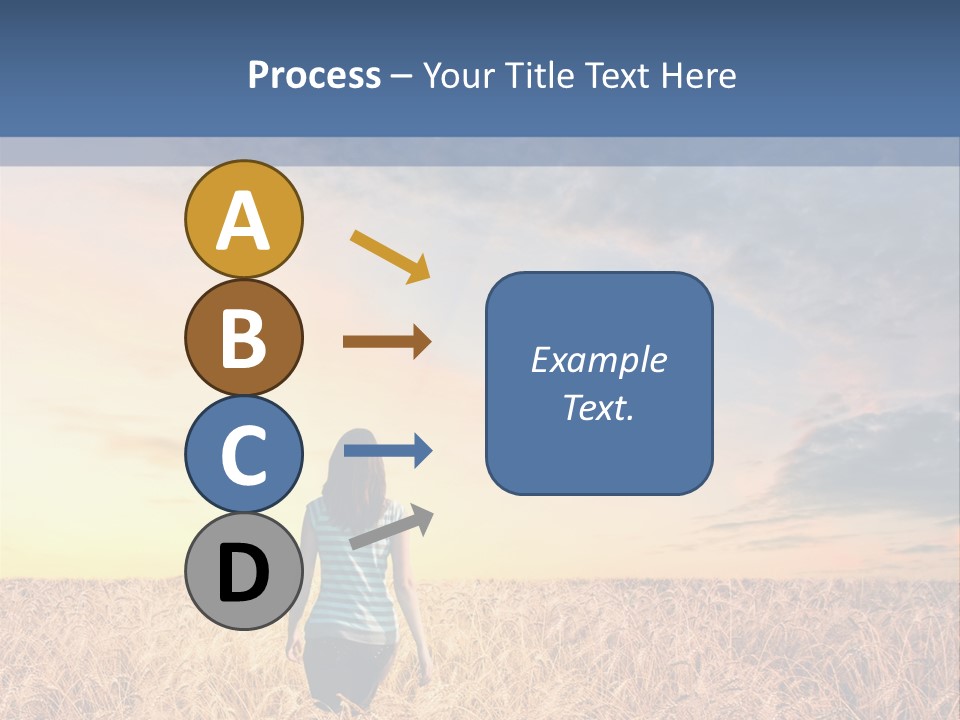 Blue Dawn Fun PowerPoint Template