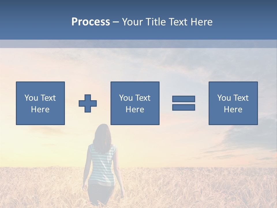 Blue Dawn Fun PowerPoint Template