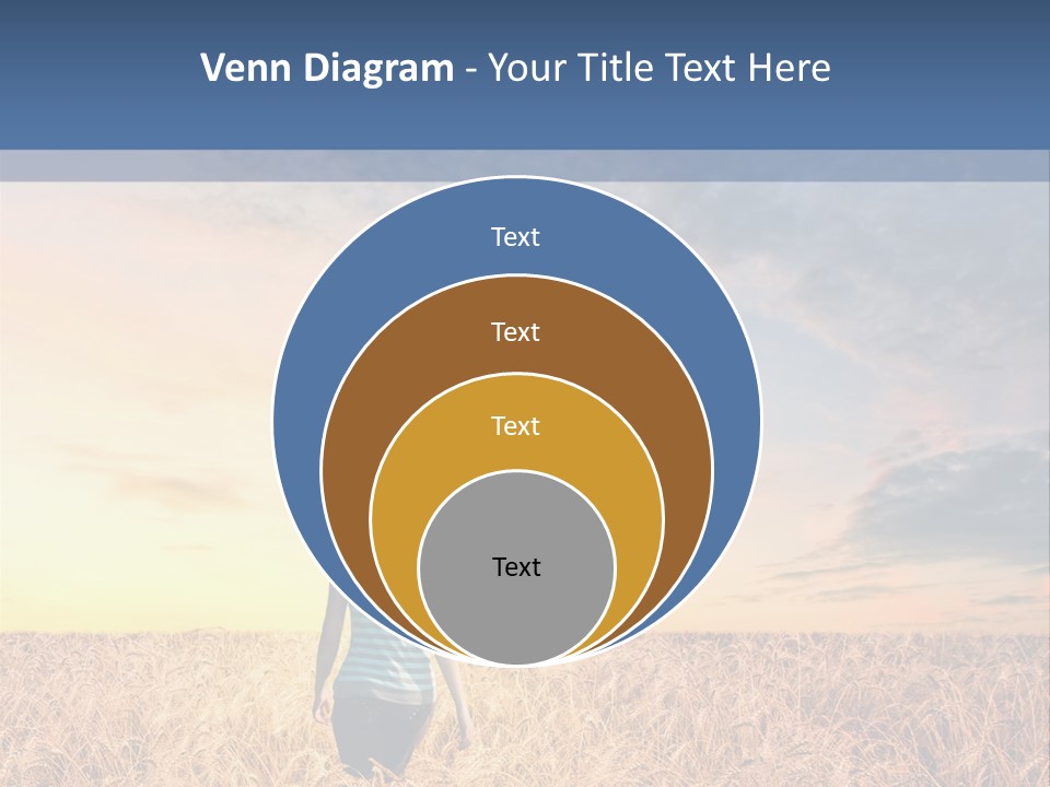Blue Dawn Fun PowerPoint Template