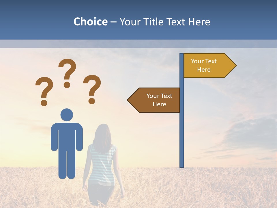 Blue Dawn Fun PowerPoint Template