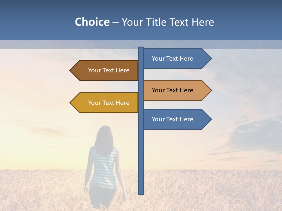 Blue Dawn Fun PowerPoint Template