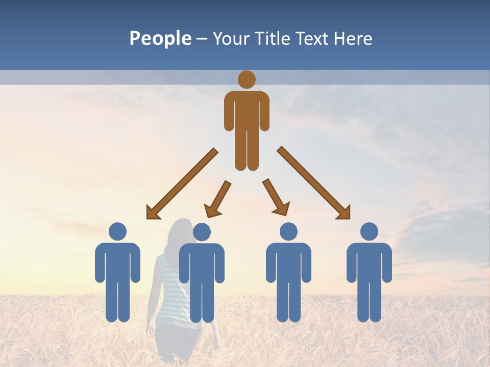 Blue Dawn Fun PowerPoint Template