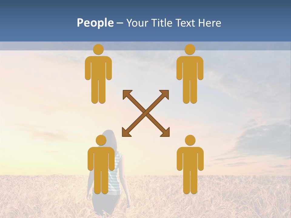 Blue Dawn Fun PowerPoint Template