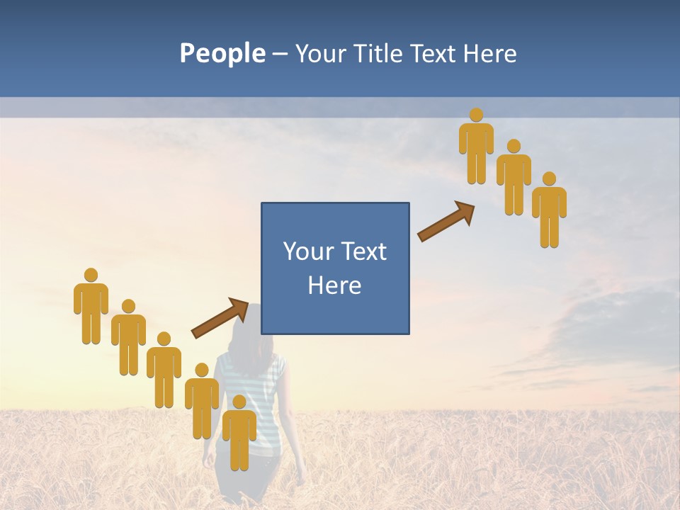 Blue Dawn Fun PowerPoint Template