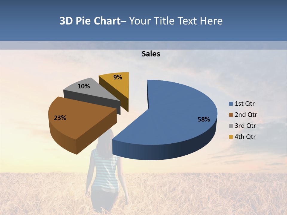 Blue Dawn Fun PowerPoint Template