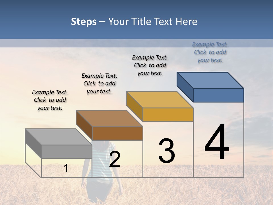 Blue Dawn Fun PowerPoint Template
