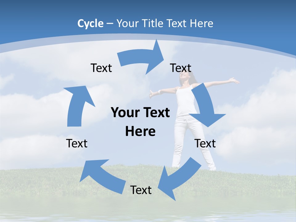 Vacation Cheerful Fun PowerPoint Template