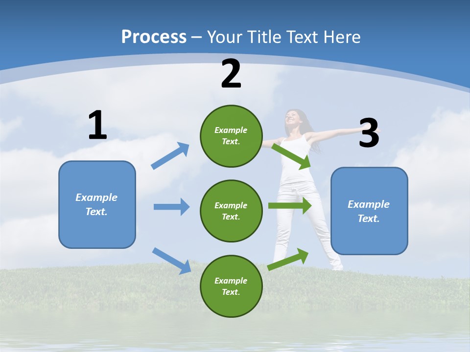 Vacation Cheerful Fun PowerPoint Template