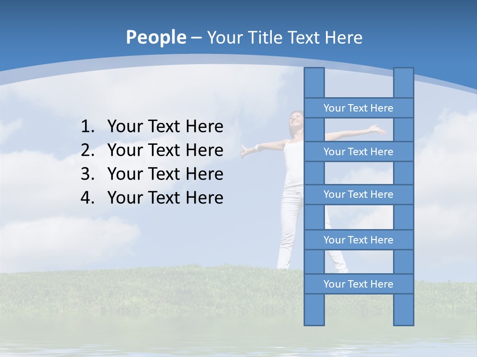 Vacation Cheerful Fun PowerPoint Template