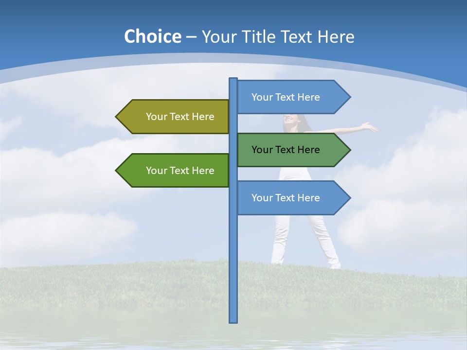 Vacation Cheerful Fun PowerPoint Template