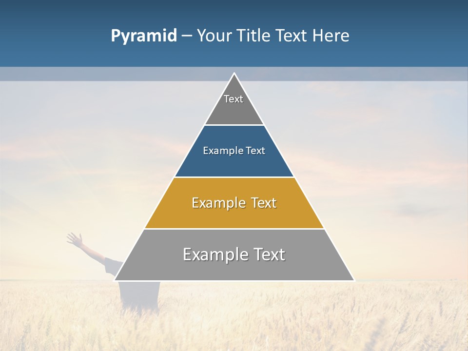 Blue Harvest Lifestyle PowerPoint Template