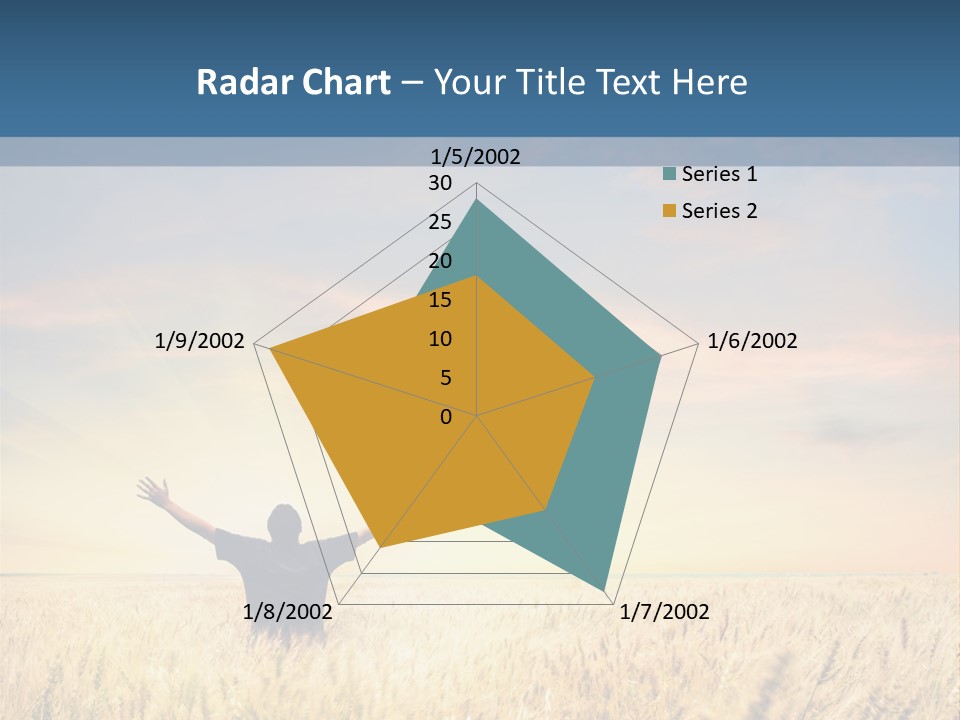 Blue Harvest Lifestyle PowerPoint Template