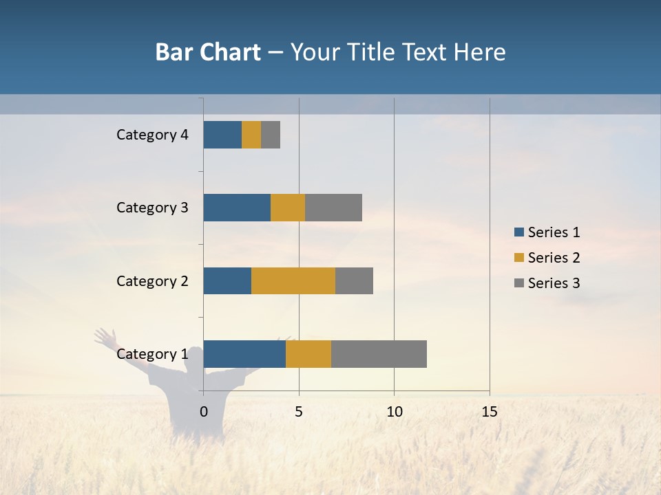 Blue Harvest Lifestyle PowerPoint Template