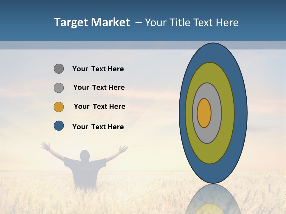 Blue Harvest Lifestyle PowerPoint Template