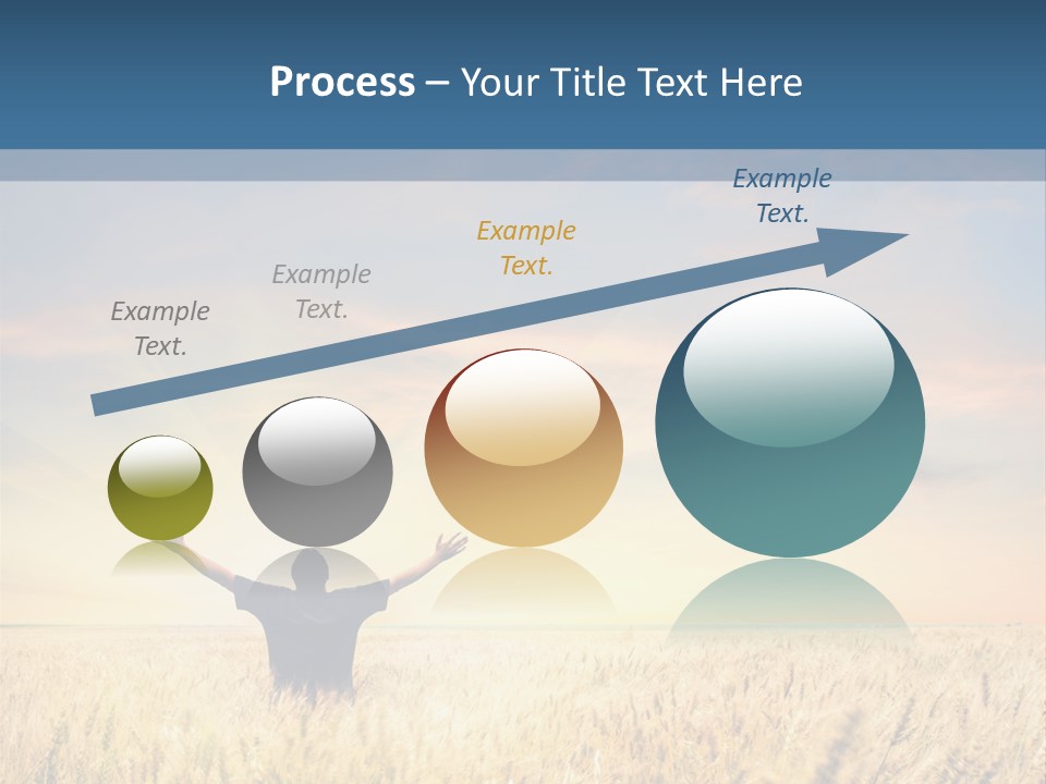 Blue Harvest Lifestyle PowerPoint Template