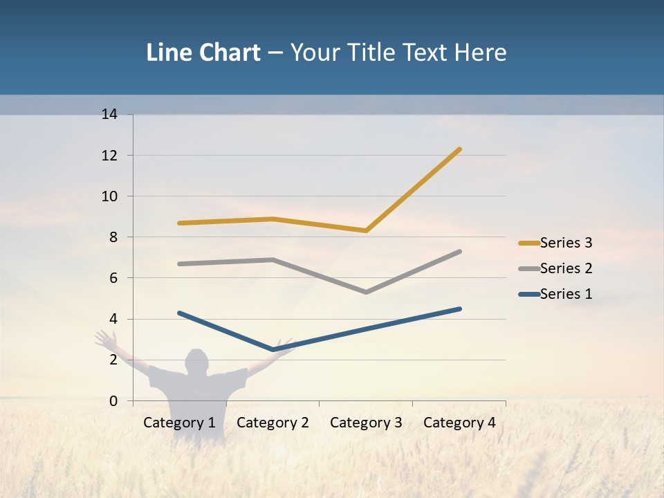 Blue Harvest Lifestyle PowerPoint Template