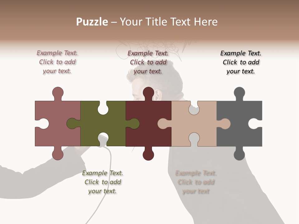 Finance Telephone Despair PowerPoint Template