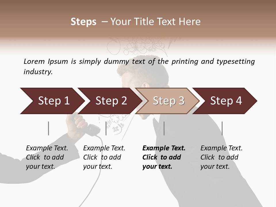 Finance Telephone Despair PowerPoint Template