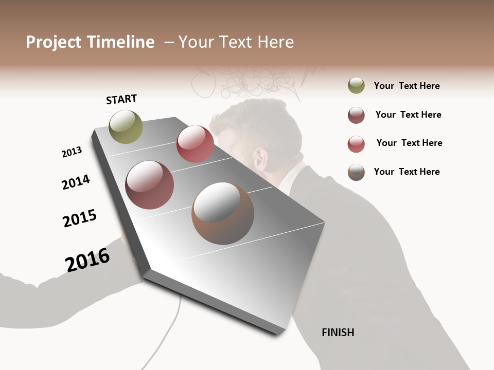 Finance Telephone Despair PowerPoint Template