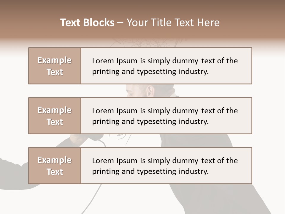 Finance Telephone Despair PowerPoint Template