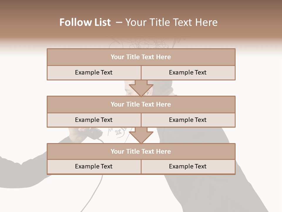 Finance Telephone Despair PowerPoint Template
