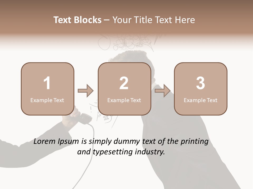 Finance Telephone Despair PowerPoint Template