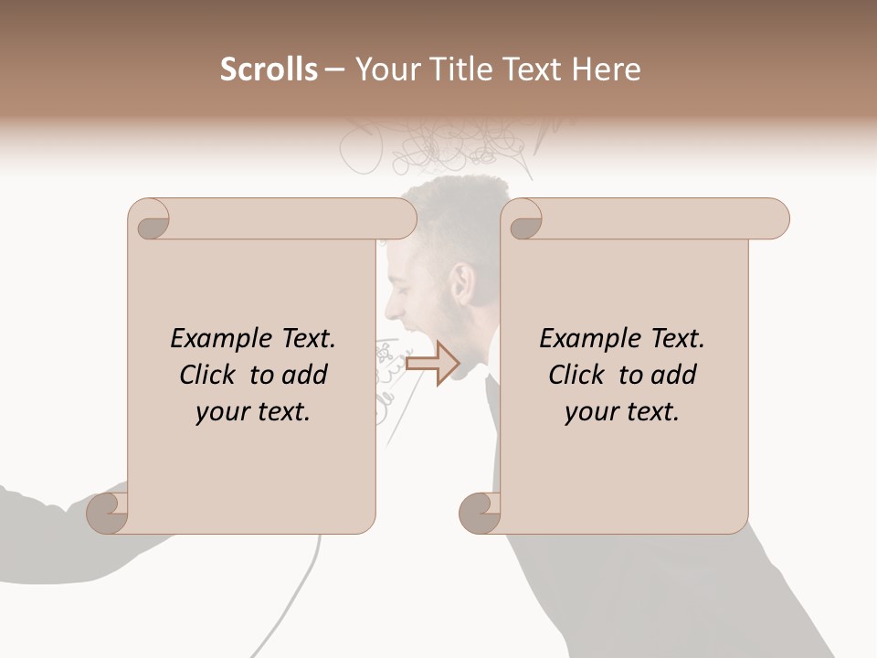 Finance Telephone Despair PowerPoint Template