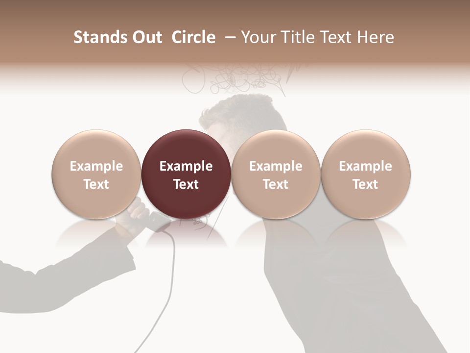 Finance Telephone Despair PowerPoint Template