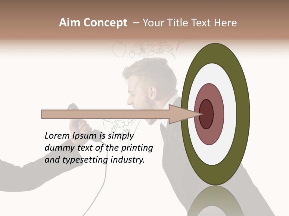 Finance Telephone Despair PowerPoint Template