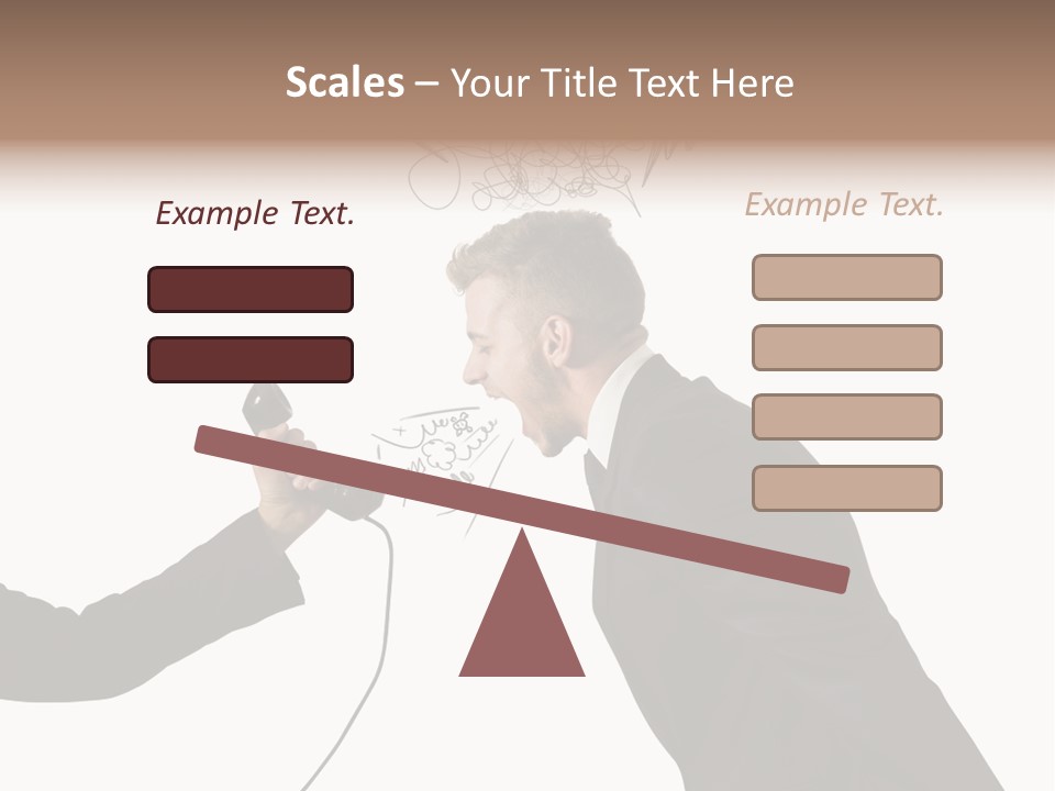 Finance Telephone Despair PowerPoint Template