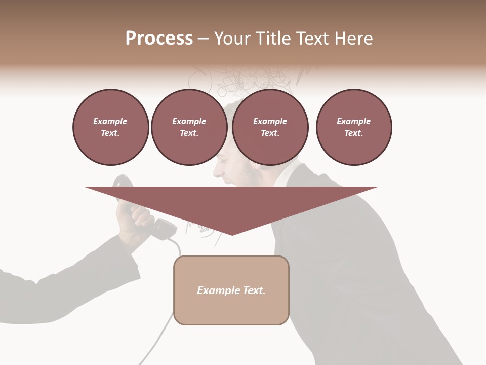 Finance Telephone Despair PowerPoint Template