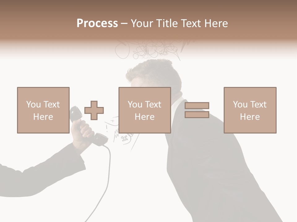 Finance Telephone Despair PowerPoint Template